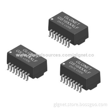 SMT 16-pin 100Base-T Ethernet Isolation Transformers, OEM Orders Welcomed